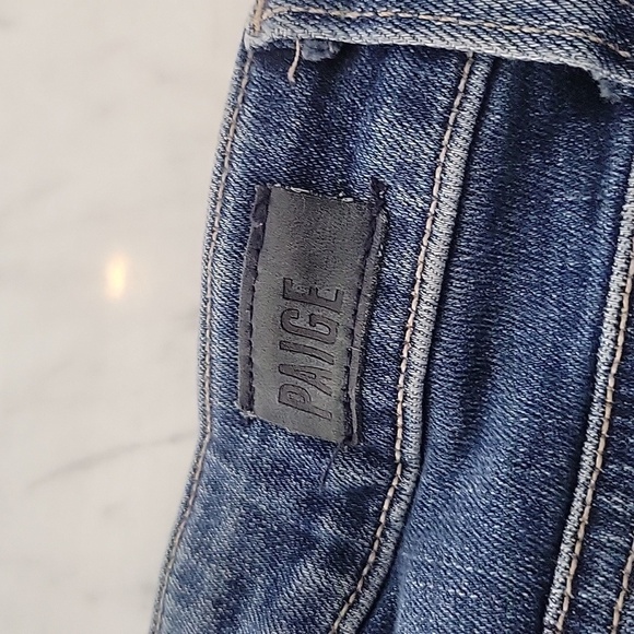 PAIGE Women's Flora Straight Jeans - Picture 7 of 8